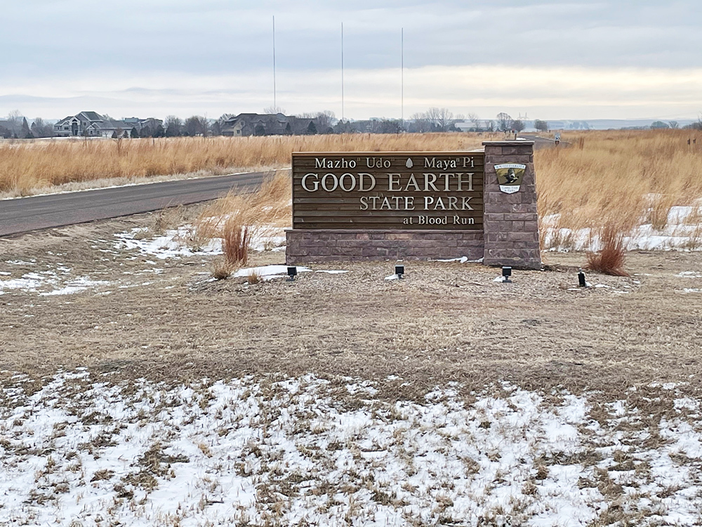 Good Earth State Park - Entrance Sign