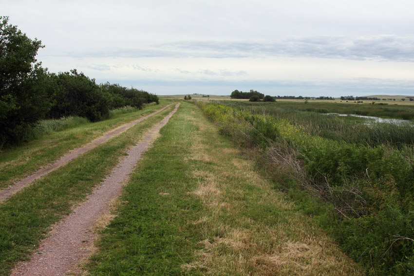 LaCreek National Wildlife Refuge - Dike Roads