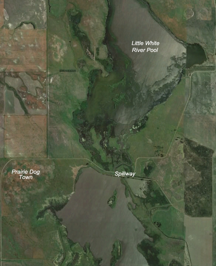 Lacreek National Wildlife Refuge - Deep pools