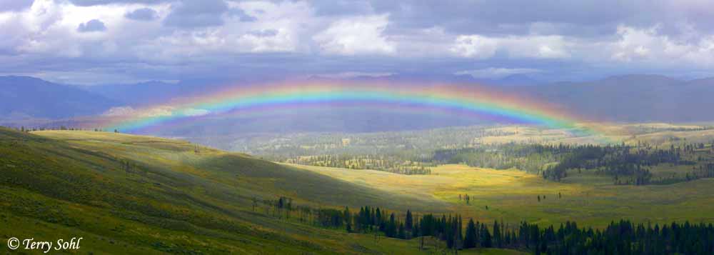 Mount Washburn Rainbow