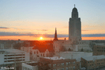 Nebraska Capital - Christmas Dawn
