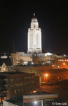 Nebraska Capital at Night