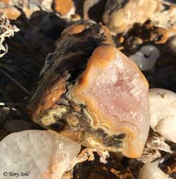 Fairburn Agate - Pink Quartz